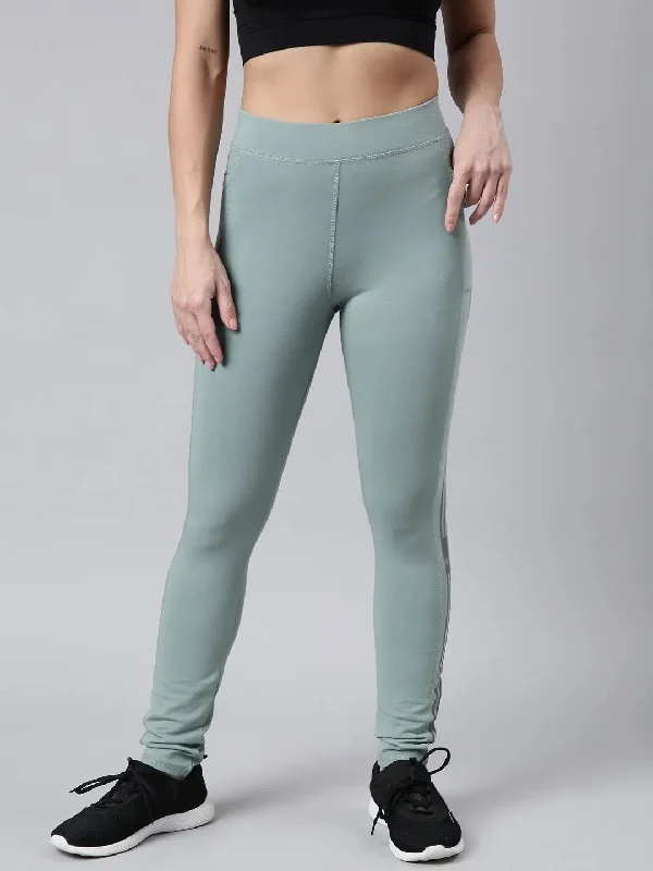 Women Solid Slim Fit Sea Green Track Pant-AF-1894-Seagreen Comfy High-Waist Jeans