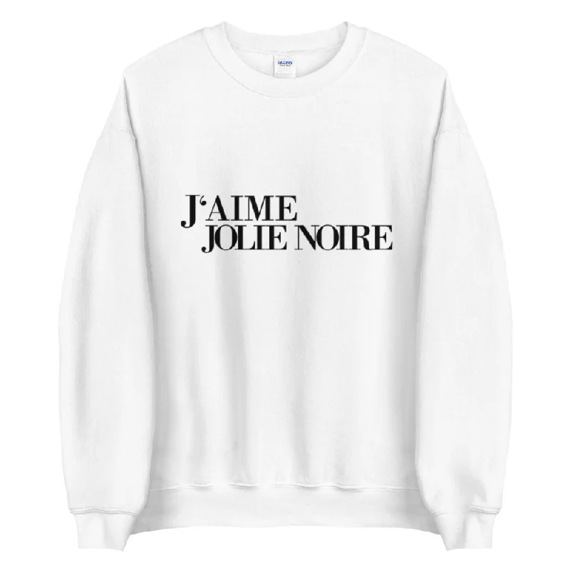 Love JN Sweatshirt- White Hoodie with Velcro Closure Adjustable Secure