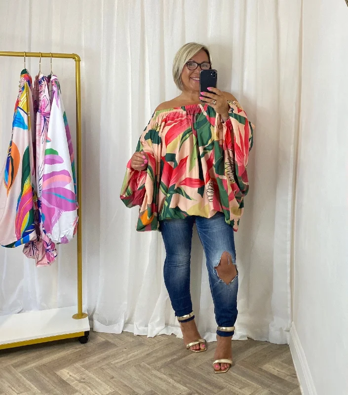 Extreme Oversized Off - On Shoulder Top/Dress Tunics Exclusive limited