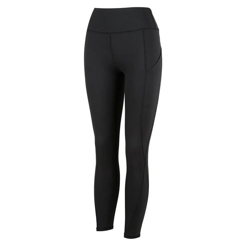 Ridgeline Ladies Infinity Leggings - Black Fashionable Moisture-Wicking Leggings