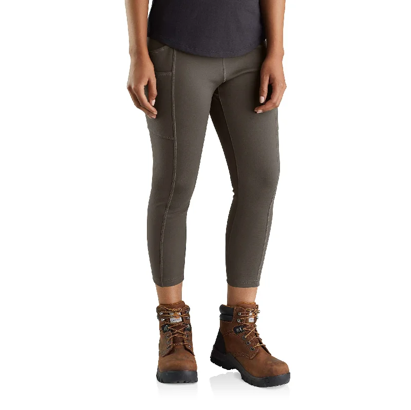 Women's Carhartt Force® Lightweight Ankle Length Pocket Legging Fashionable Moisture-Wicking Leggings