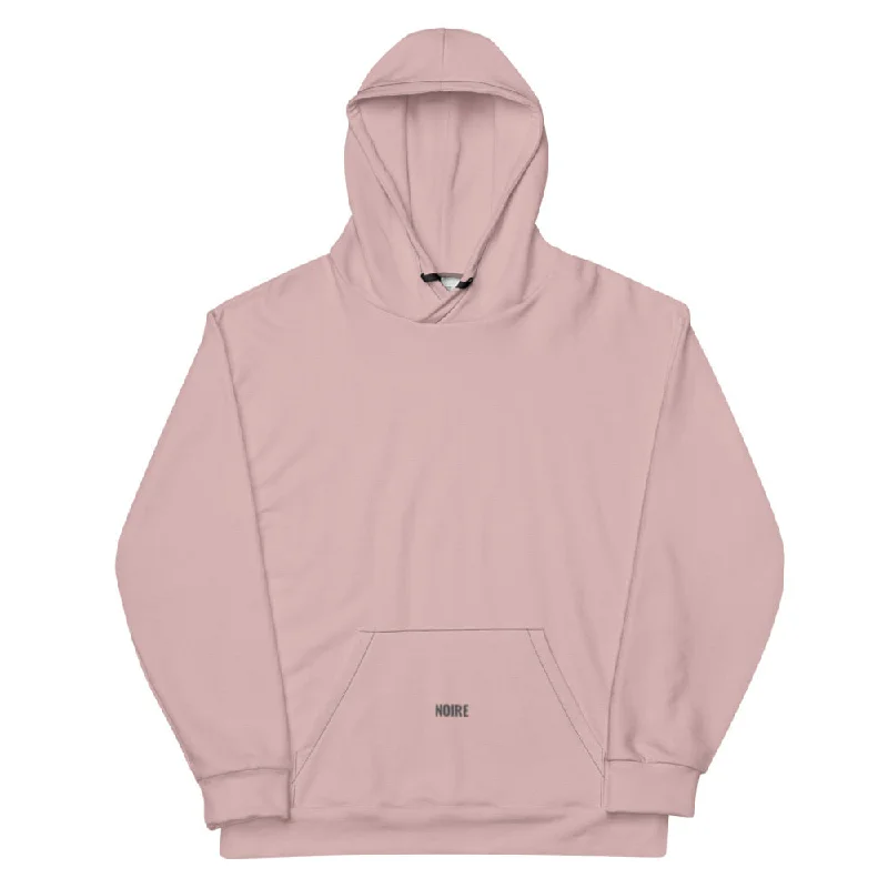 Premium Hoodie- Rose Quartz Hoodie with Elastic Cuffs Stretchable Comfortable