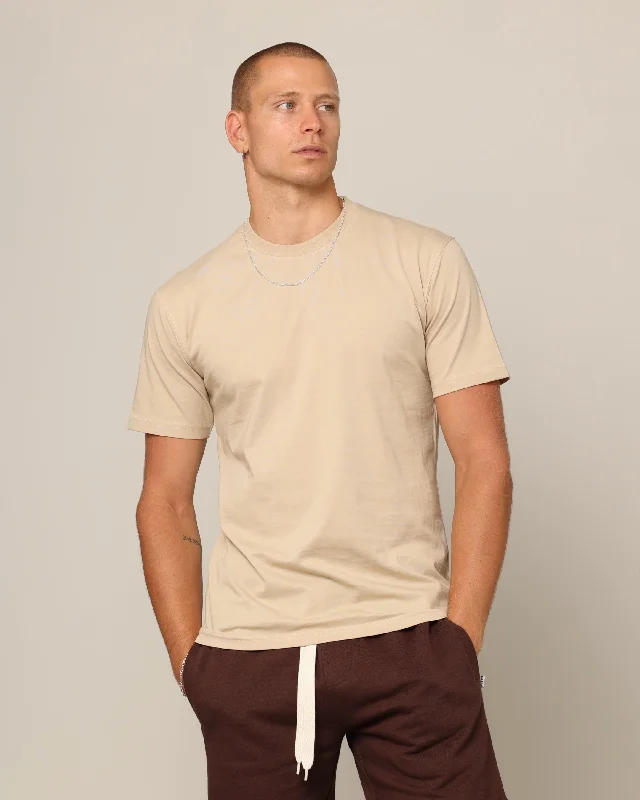 Carré Blanc Form T-Shirt Stone-- Oversized T-Shirt Spandex breathable