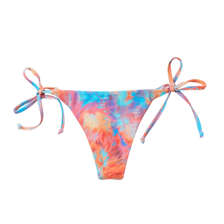 Mystic Bruna Bikini Bottom (Rainbow) High-neck bikini set, Sexy, Trendy, Comfortable