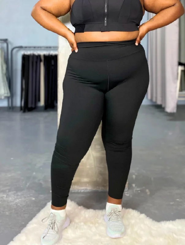 CURVE ACTIVE LEGGINGS - BLACK Stylish Colorful Activewear Leggings