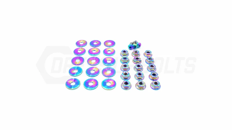 Dress Up Bolts Titanium Hardware Valve Cover Kit - SR20DET VTC Tunics Practical durable