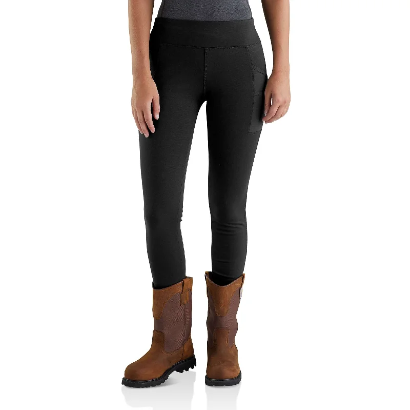 Women's Carhartt Force® Lightweight Pocket Legging Fashionable Full-Length Active Leggings