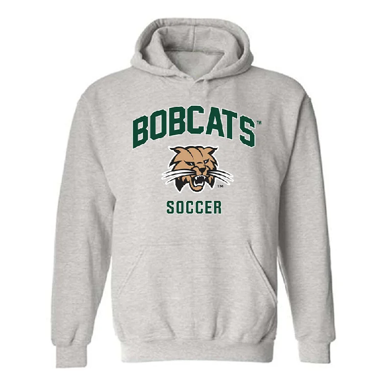 Ohio - NCAA Women's Soccer : Celeste Sloma - Sports Shersey Hooded Sweatshirt Hoodie with Cropped Fit Short Trendy