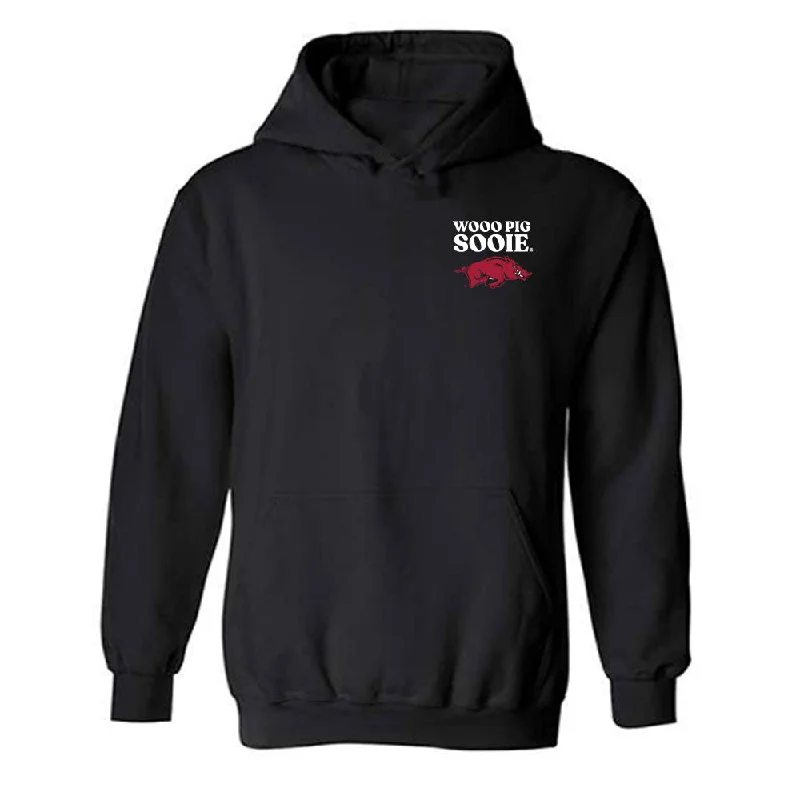 Arkansas - NCAA Women's Soccer : Audrey Shackelford - Generic Shersey Hooded Sweatshirt Hoodie with High Neck Warm Protective