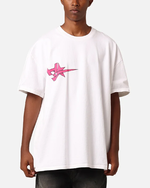 The Anti Order Astar T-Shirt White-- Elasticated Padded Insulated