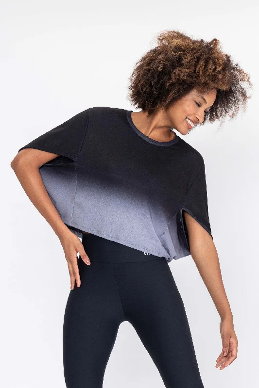 Reach Blur T-Shirt-- Graphic Embroidered Appliqued