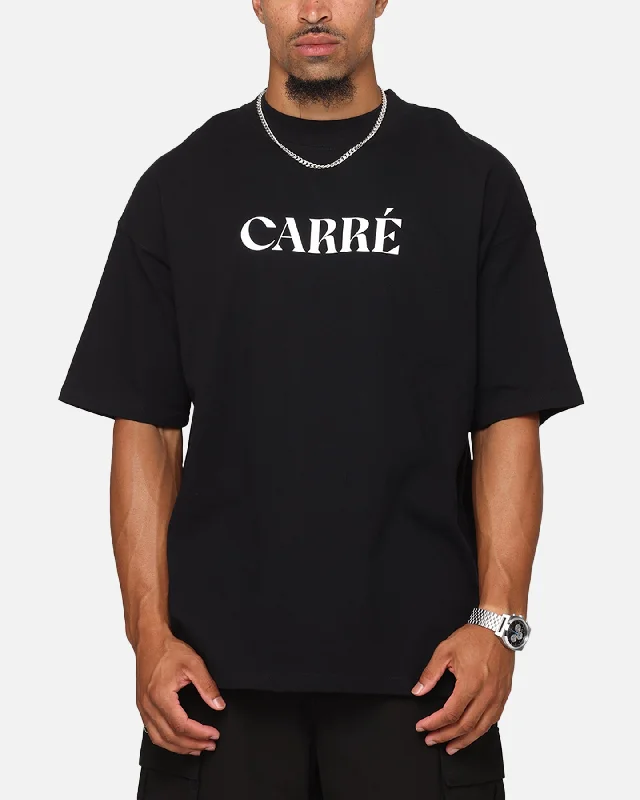 Carre Minimalist T-Shirt Black-- Machine Wash Dry Clean Hand Wash