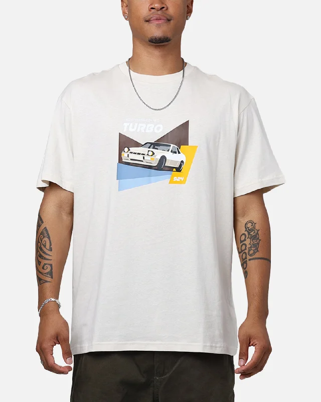 Puma X Porsche 924 Graphic T-Shirt Alphine Snow-- Houndstooth Herringbone Solid