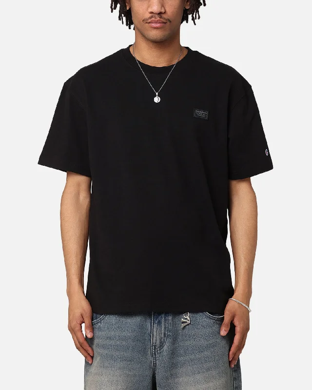 Champion Rochester Base T-Shirt Black-- Plaid T-Shirt Polka Dot Checkered