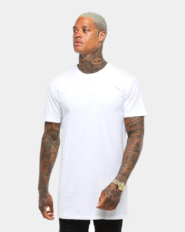AS Colour Tall T-Shirt White-- Casual Formal Business
