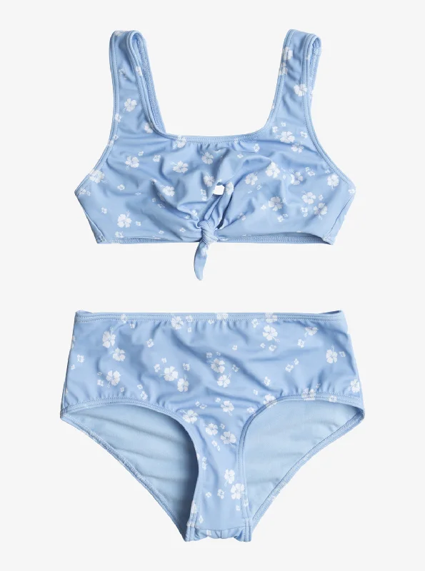 Girls 7-16 Dreamer Bralette Bikini Set - Bel Air Blue New Dreamer Rg Tie-side bikini, Adjustable fit, Comfortable, Sexy