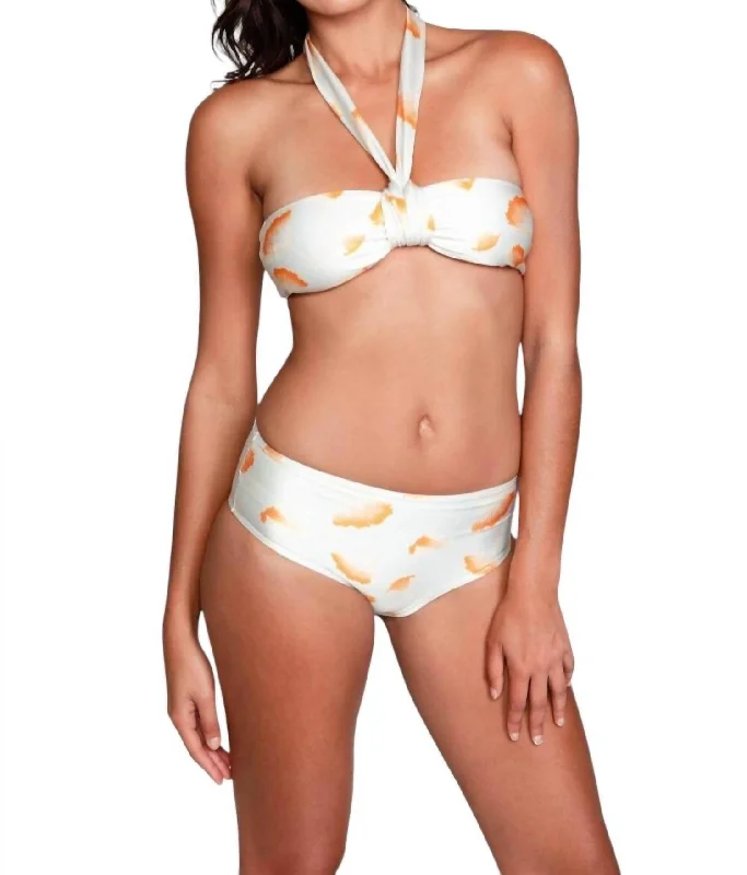 Serena Hipster Bikini Bottom In Ginkgo Ivory Sheer mesh bikini, Sexy, Fashion-forward, Trendy