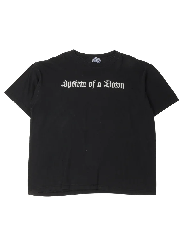 System of a Down T-Shirt-- Front Pockets Side Pockets Patch Pockets