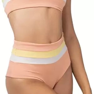 L Space Portia Stripe Bikini Bottom V-shaped bikini, Trendy, Sexy, Comfortable