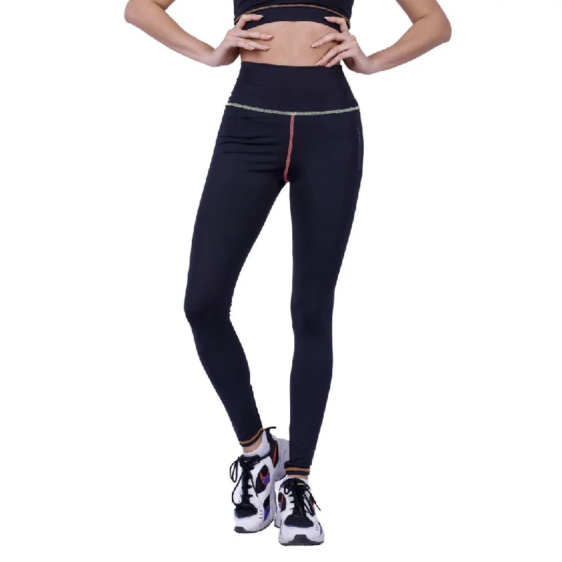 Colo Seams Leggings Fashionable Printed Legging Pants