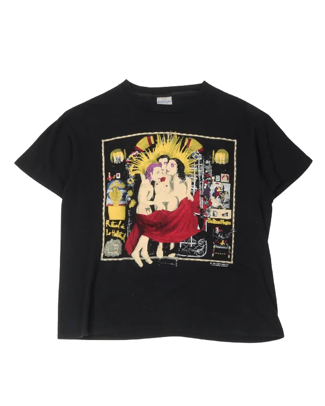 Jane's Addiction Ritual De Lo Habitual Tour 1991 T-Shirt-- Iron Safe Non-Iron Wrinkle Free