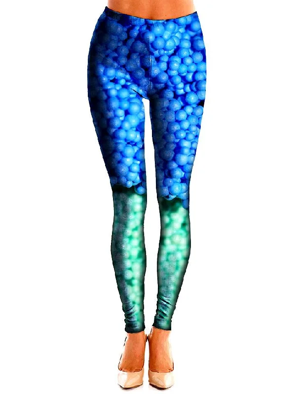 Dippin Dots Leggings Trendy Sweat-Wicking Workout Leggings