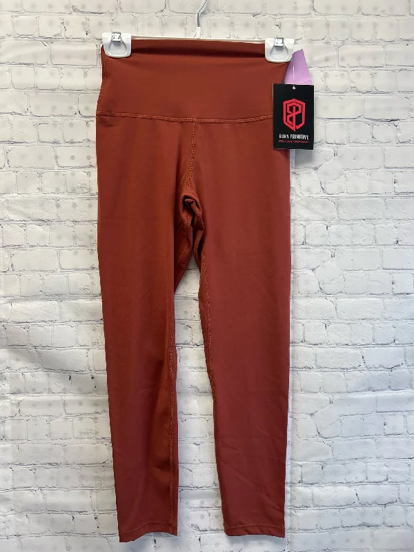 Size Small Ladies Rust Workout Leggings Stylish Camo Print Leggings