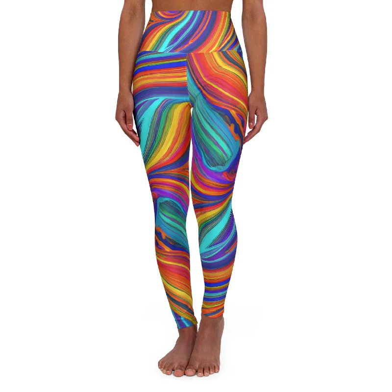 Hypnotic Zen Festival Leggings Stylish Stretch Print Leggings