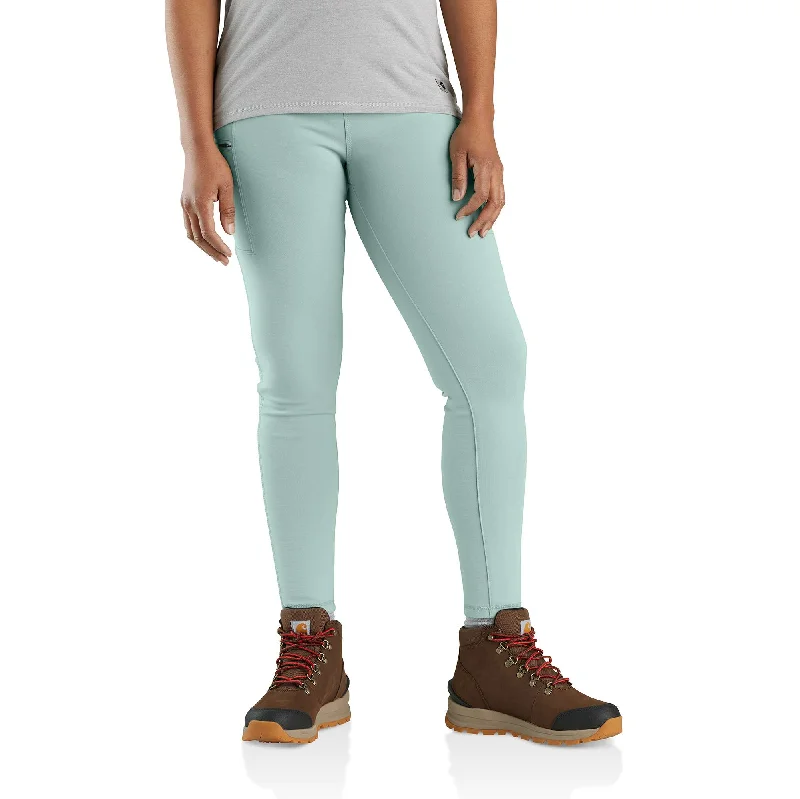 Women's Carhartt Force® Lightweight Pocket Legging Cozy Mid-Rise Workout Leggings