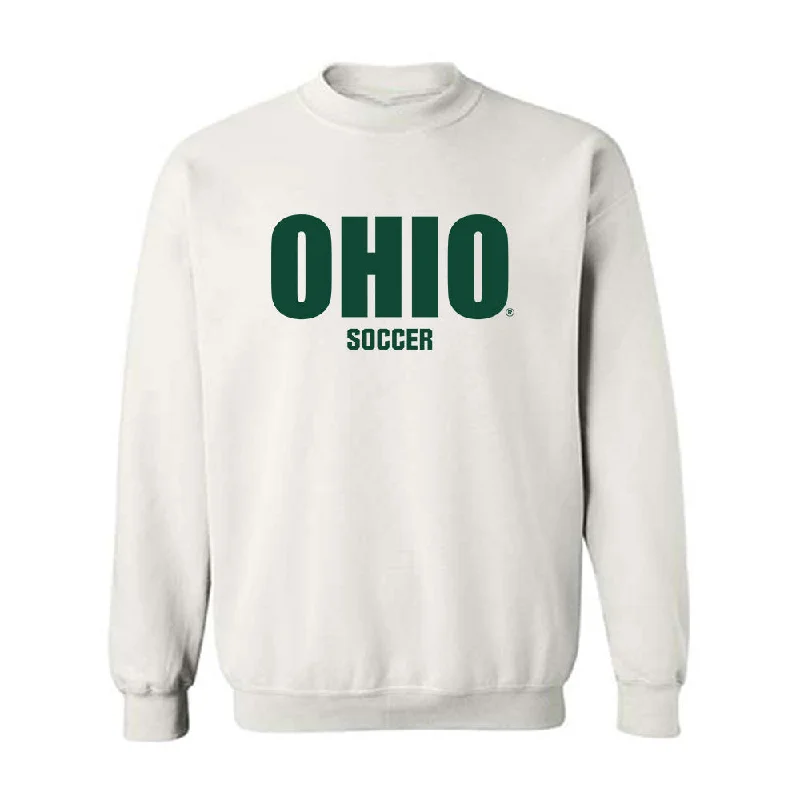 Ohio - NCAA Women's Soccer : Celeste Sloma - Sports Shersey Crewneck Sweatshirt Hoodie with Bell Sleeves Flared Feminine