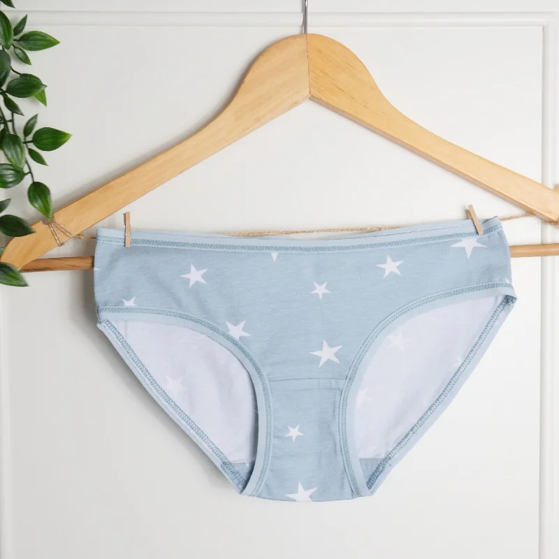 Blue with Stars