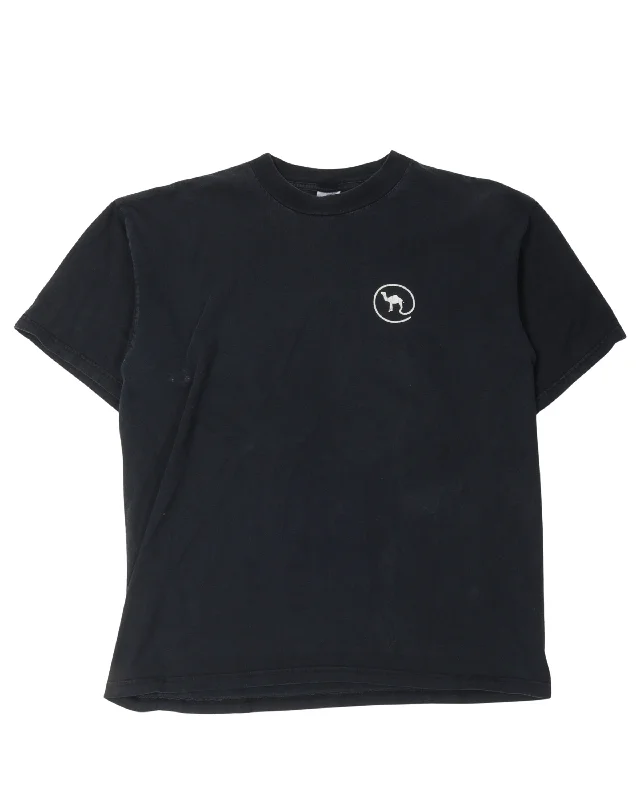 Camel "Where It's @" T-Shirt-- Sequined Glittery Shiny