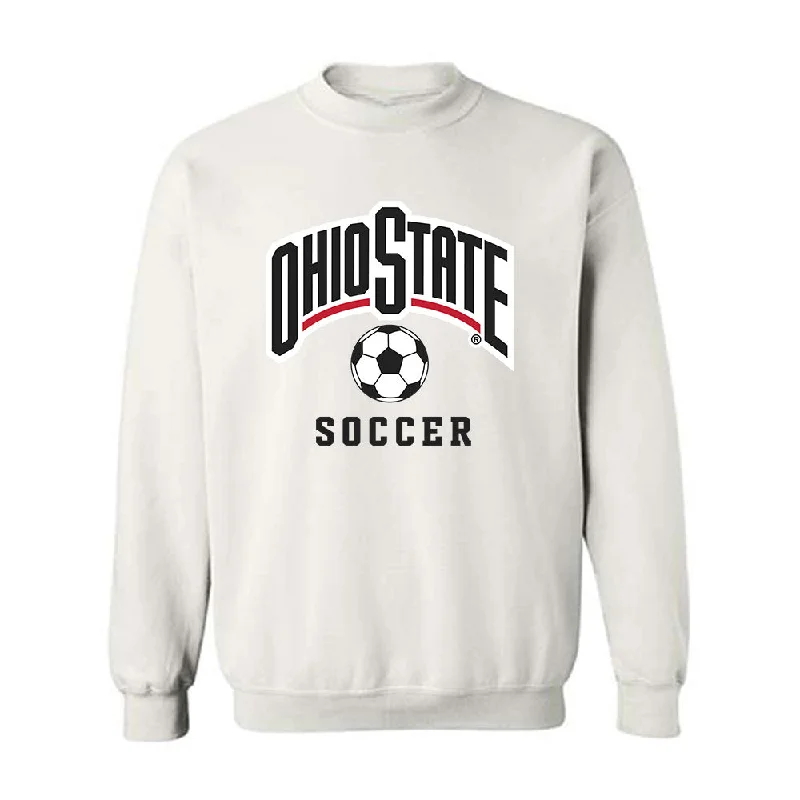 Ohio State - NCAA Women's Soccer : Amanda Schlueter - Sports Shersey Crewneck Sweatshirt Hoodie with Rhinestones Sparkly Elegant
