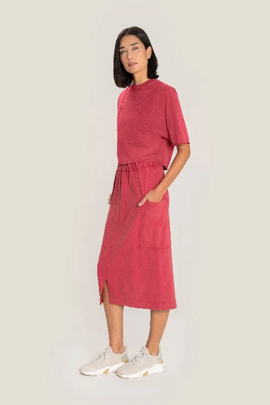 Urban Side T-Shirt-- Seamless Knitted Crochet