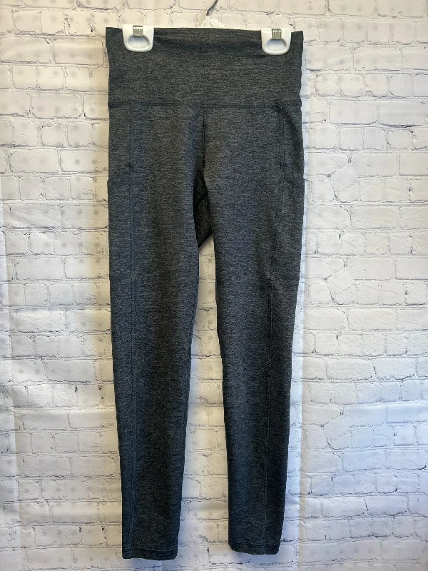 Size Small Ladies Gray Aerie Workout Leggings Chic Velvet Soft Leggings