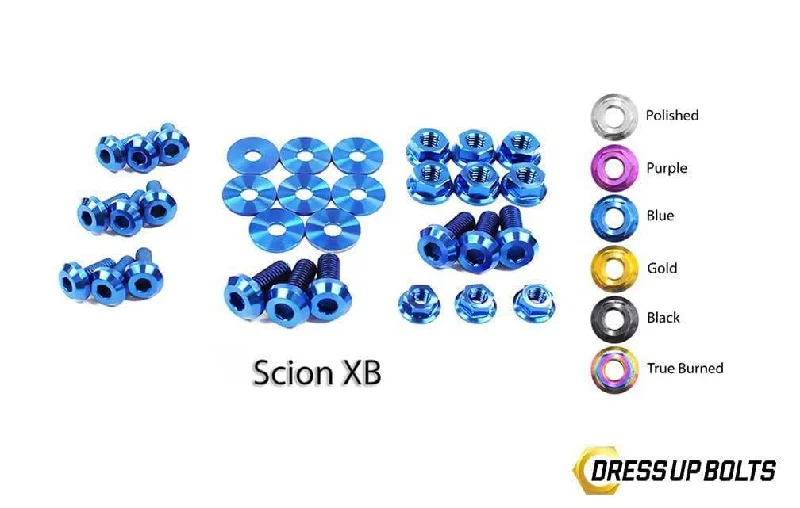 Scion XB (2007-2015) Titanium Dress Up Bolts Engine and Engine Bay Kit Tunics Prom sequined