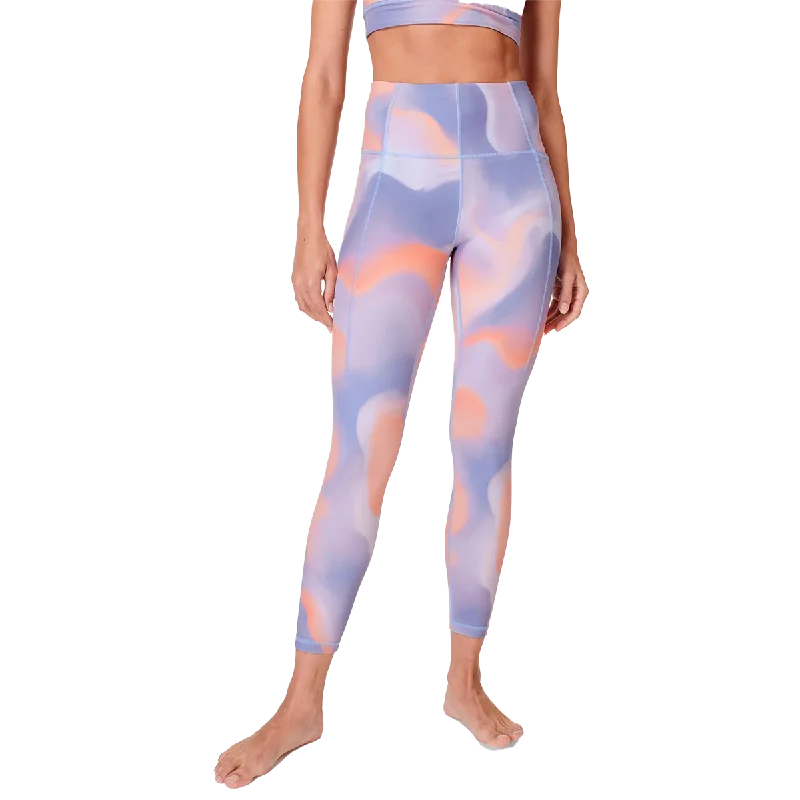 Sweaty Betty Super Soft 7/8 Yoga Legging Fashionable Sports Compression Leggings