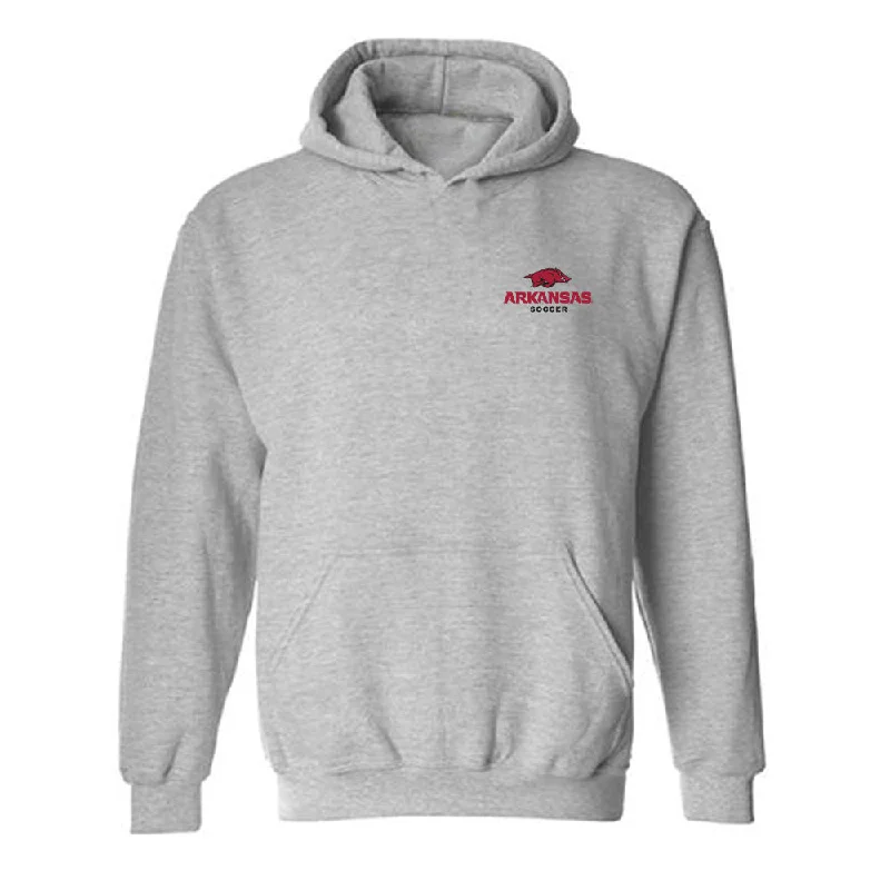 Arkansas - NCAA Women's Soccer : Jordan Hall - Hooded Sweatshirt Hooded Sweatshirt Casual Wear Street Style