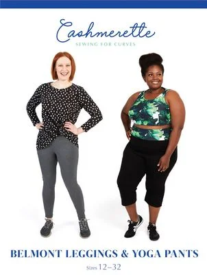 Belmont Leggings & Yoga Pants by Cashmerette Fashionable Plus-Size Activewear