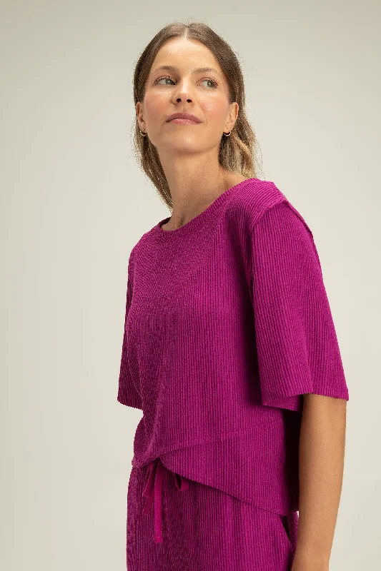 Swell Multi T-Shirt-- Fleece Nylon Spandex