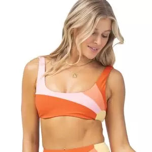 L Space Lizzie Bikini Top Back-tie bikini, Adjustable, Comfortable, Trendy
