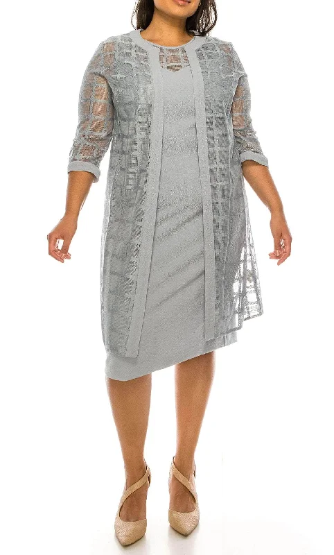 Maya Brooke 26367 - Two Piece Dress Off-the-shoulder Chic Trendy