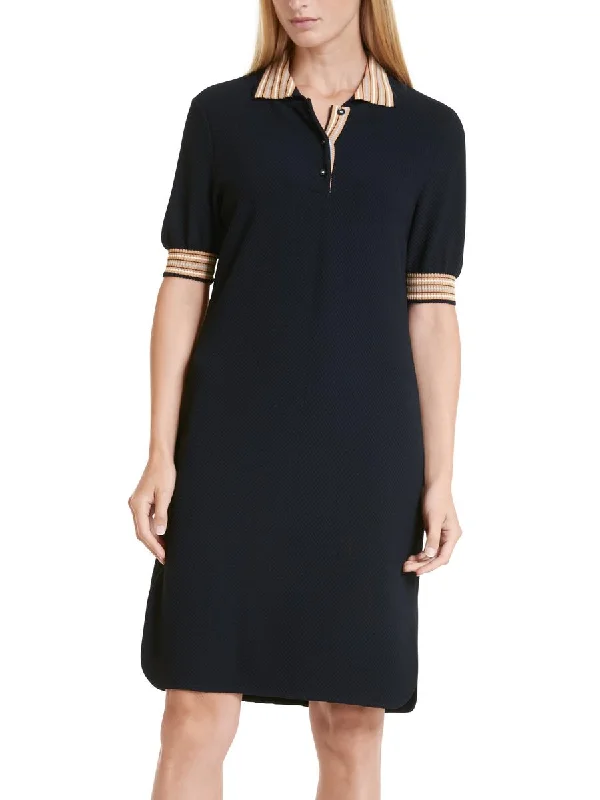 Dress with Collar Tunics Ceremony elegant