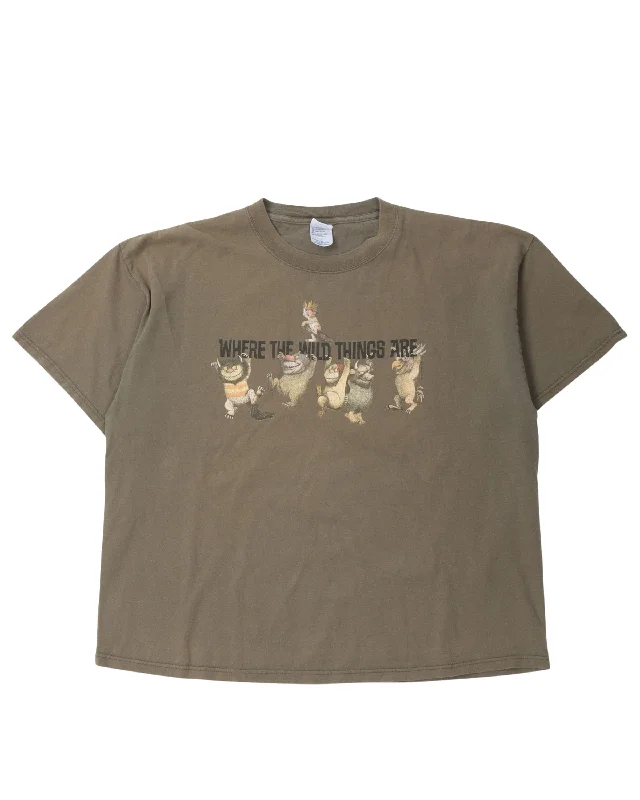 Where The Wild Things Are T-Shirt-- Chenille Blend Fleece Blend Nylon Blend