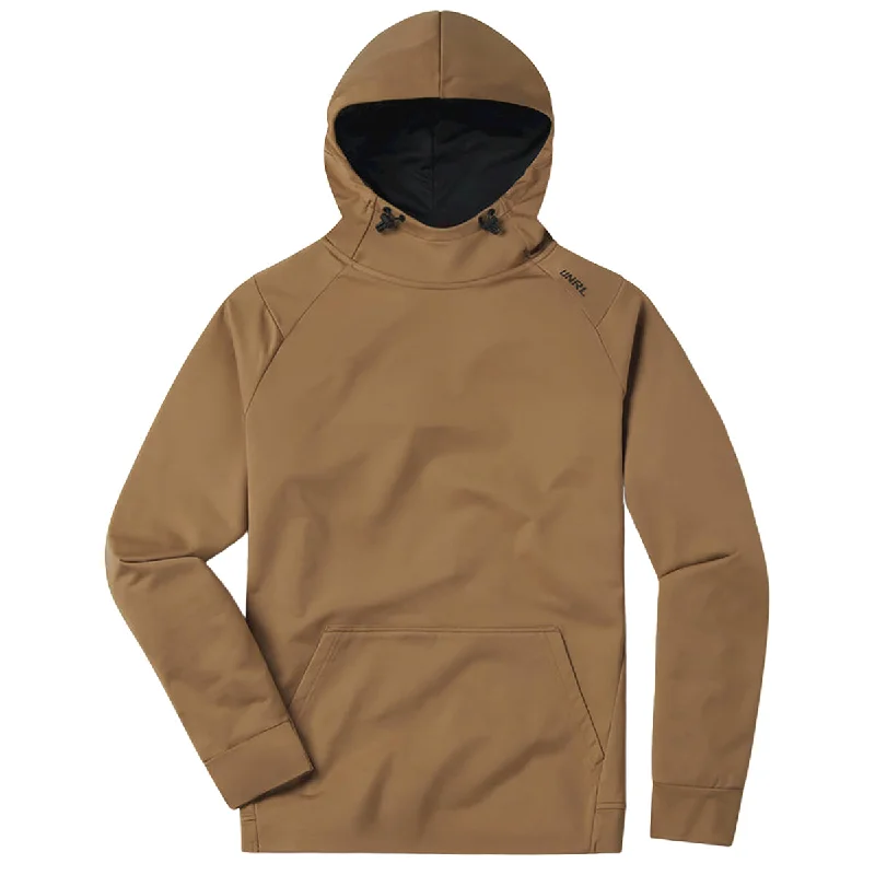 UNRL Unisex Camel Crossover Hoodie II Hoodie with Pattern Geometric Abstract