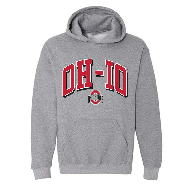 Ohio State - NCAA Women's Soccer : Amanda Schlueter - Classic Shersey Hooded Sweatshirt Hoodie with Tie-Dye Psychedelic Retro