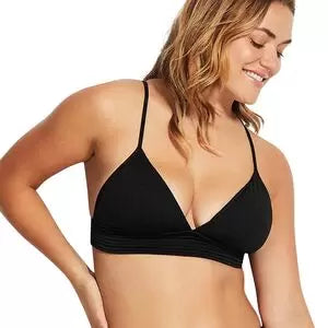 Seafolly Quilted Fixed Tri Bikini Top Swim bikini, Beachwear, Comfortable, Trendy