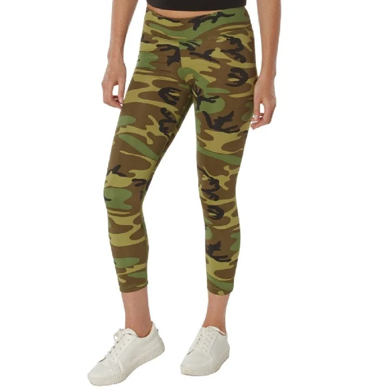 Rothco Womens Camo Performance Workout Leggings Trendy Spandex Leggings