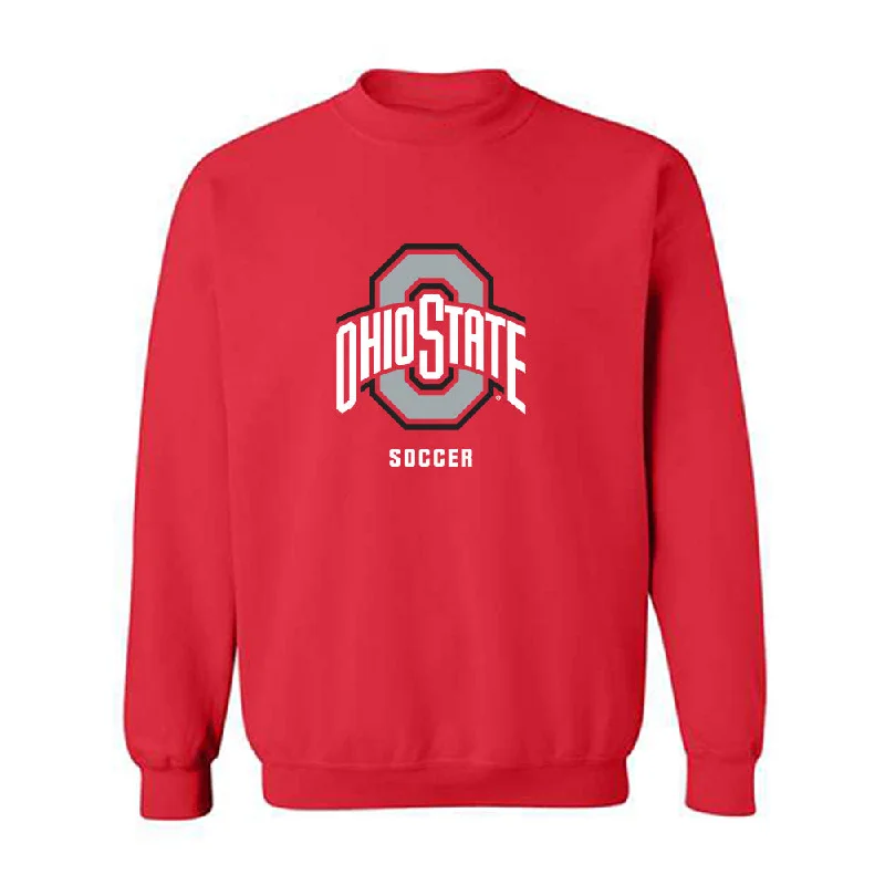 Ohio State - NCAA Women's Soccer : ava greco - Classic Shersey Crewneck Sweatshirt Hoodie with Crew Neck Simple Timeless