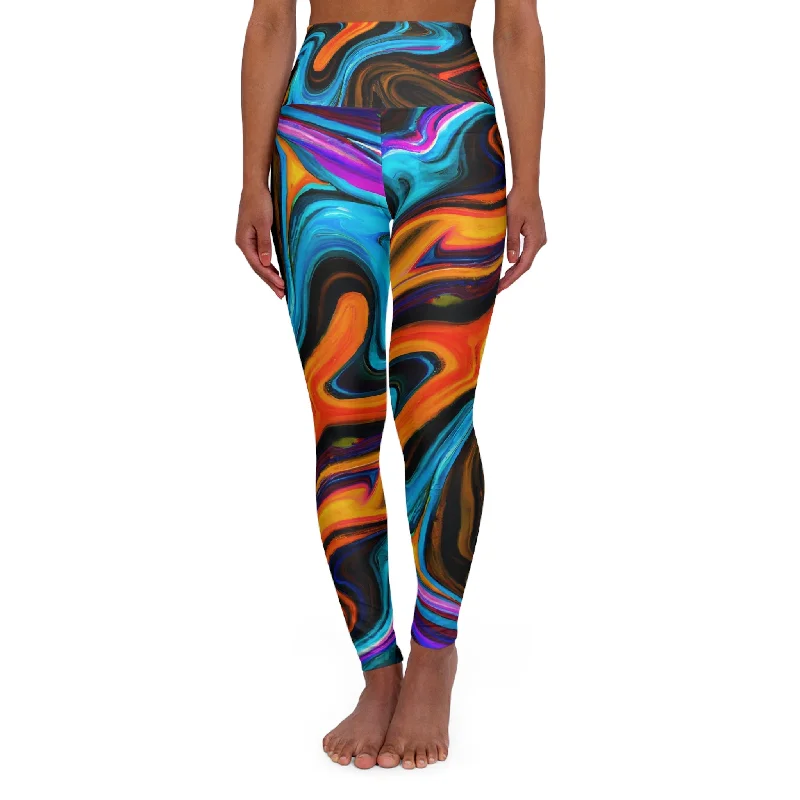 Fire Festival Festival Leggings Stylish Athletic Wear Leggings